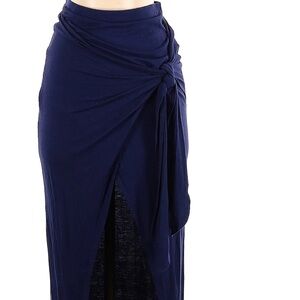 maxi skirt with slit